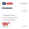 Cours de français B1 Avancé · 199 € · Résident 10 ans · DELF B1 · myfrench.eu